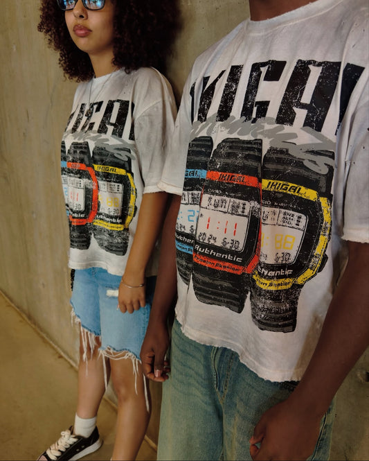 Vintage angel number tee